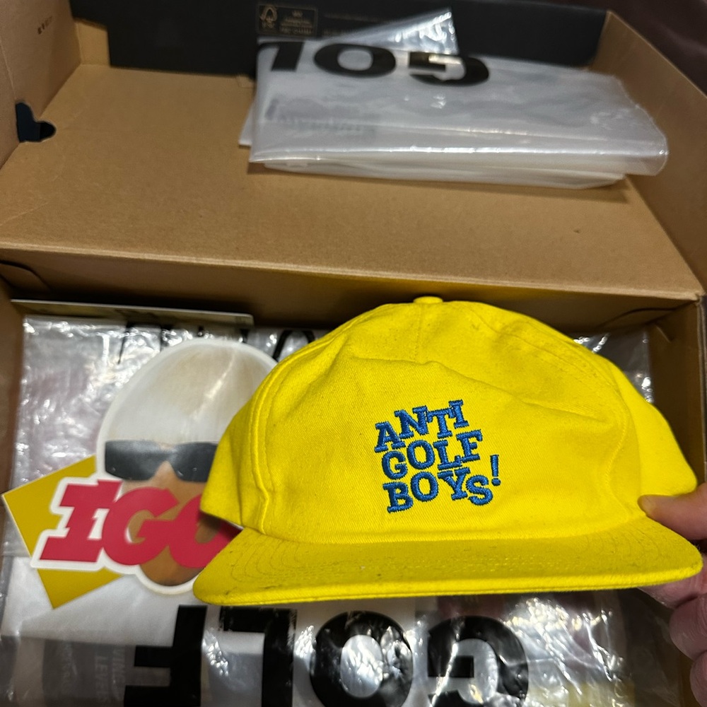 Golf Wang Yellow Anti Golf Boys Hat